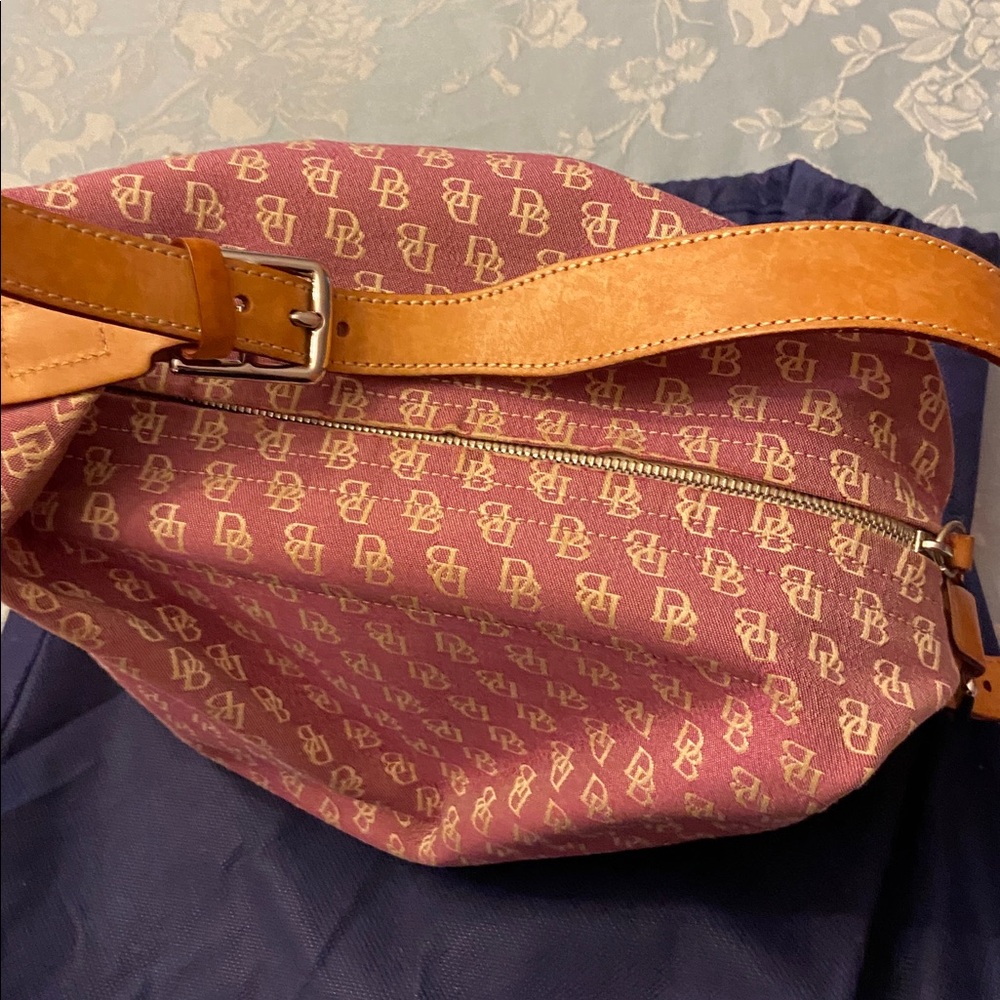 Dooney & Bourke Pink Monogram Bag with dust bag - Picture 2 of 9